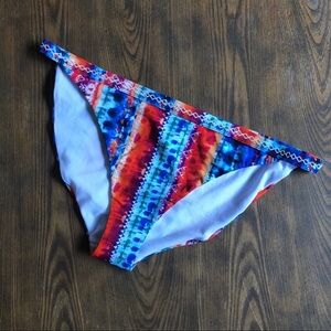 🎄 George bikini bottom boHo pattern SZ XL NWOT